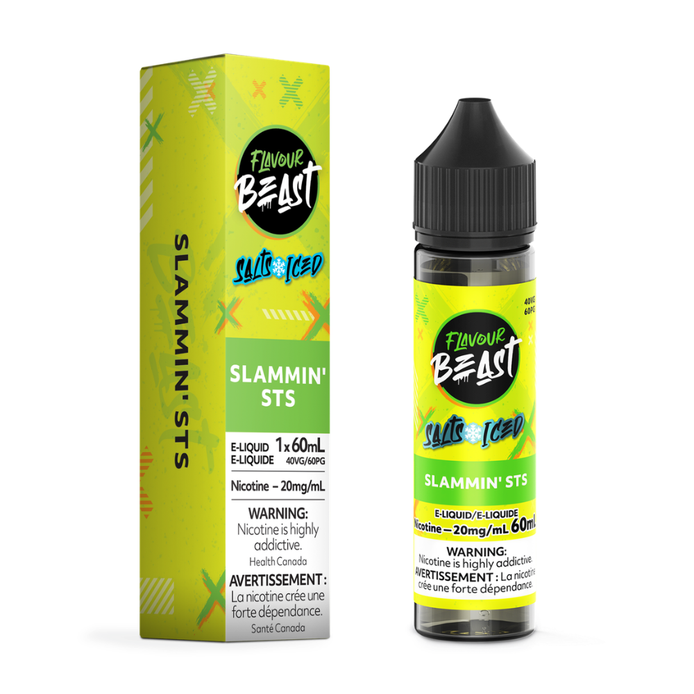 Flavour Beast Salts Vape Juice 60mL 20mg - Slammin' STS Iced