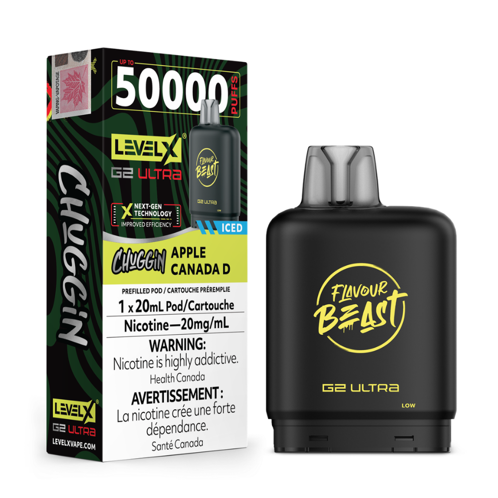 Flavour Beast Level X G2 Ultra Chuggin Vape Pod - 50K - 20mL