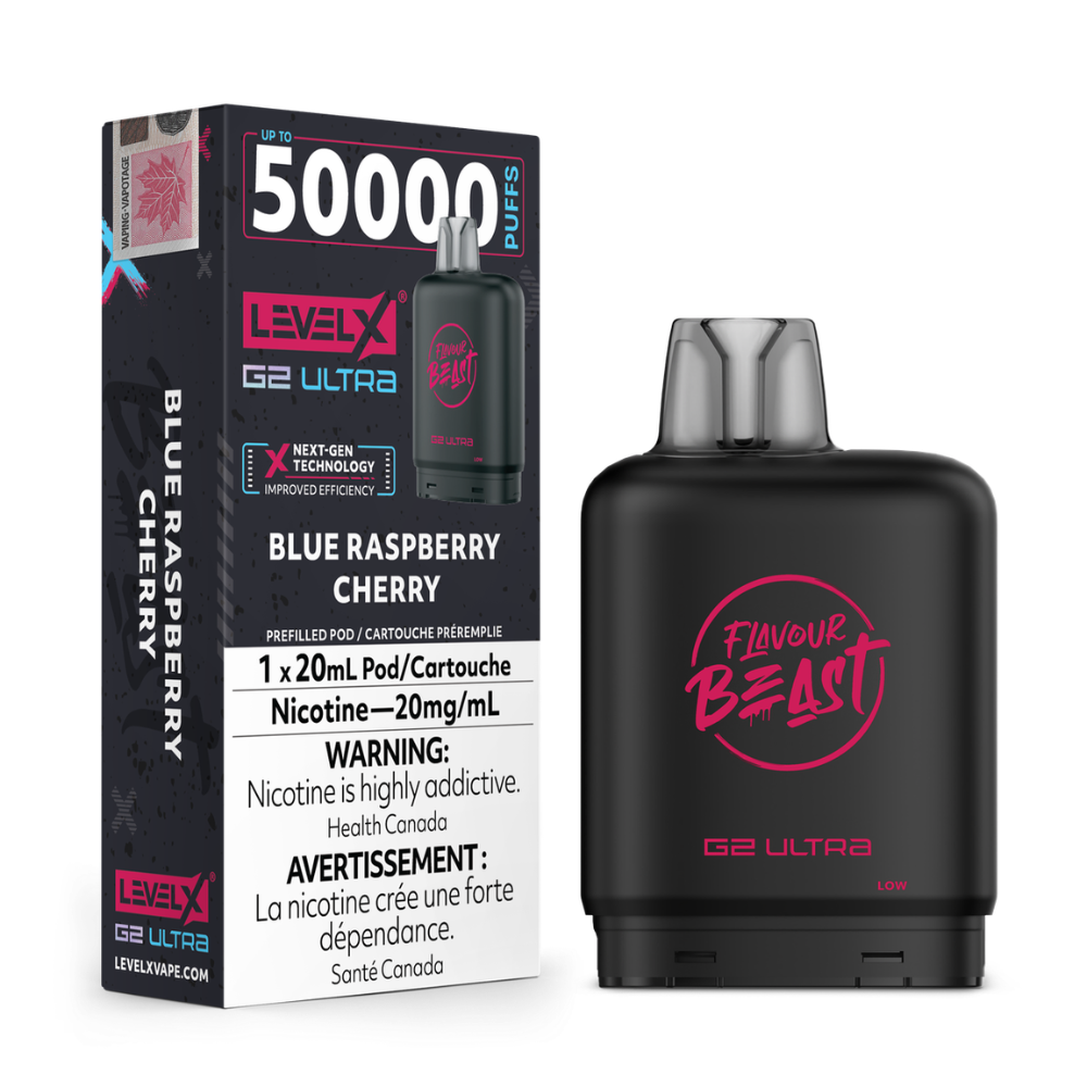 Flavour Beast Level X G2 Ultra - Blue Raspberry Cherry