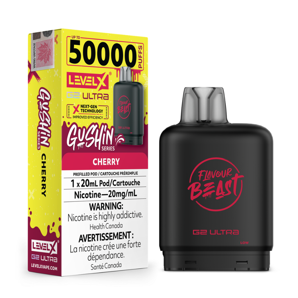 Flavour Beast Level X G2 Ultra Gushin Vape Pod - 50K - 20mL
