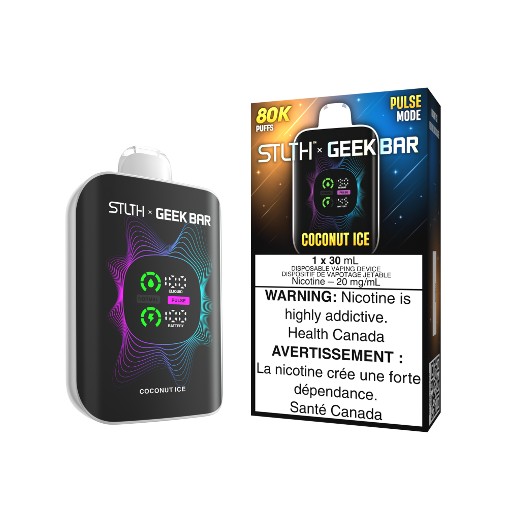 Stlth x Geek Bar 80K Disposable vape - Coconut Ice