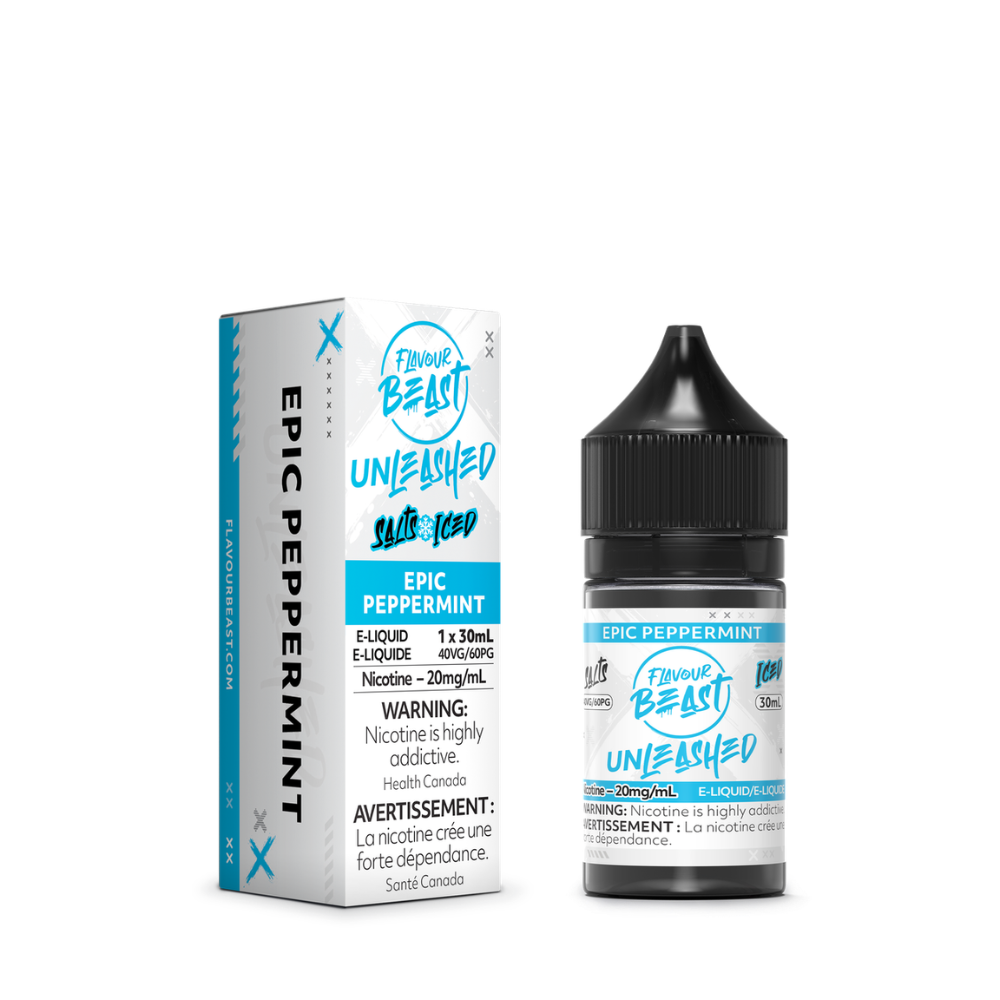 Flavour Beast Unleashed Salts Vape Juice 30mL 20mg - Epic Peppermint