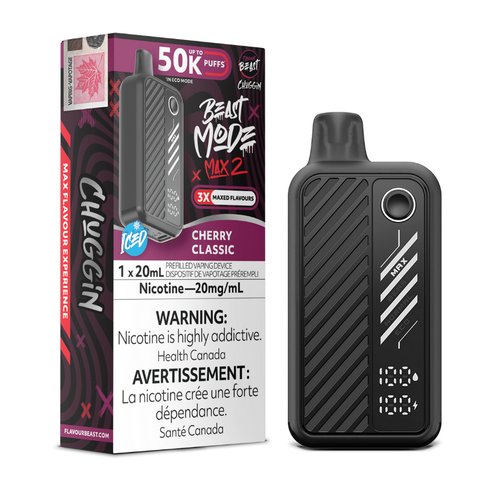 Flavour Beast Beast Mode Max 2 Chuggin - Cherry Classic Iced