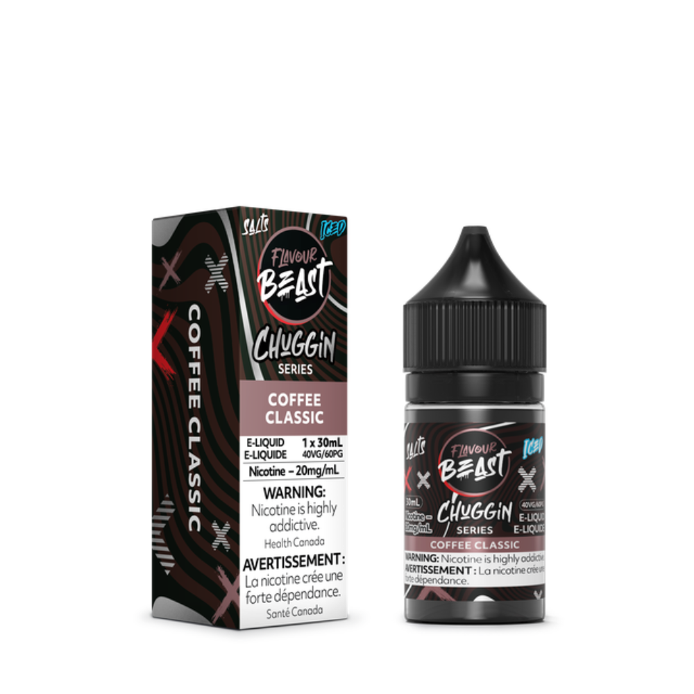 Flavour Beast Salts Chuggin Vape Juice 30mL 20mg - Coffee Classic Iced