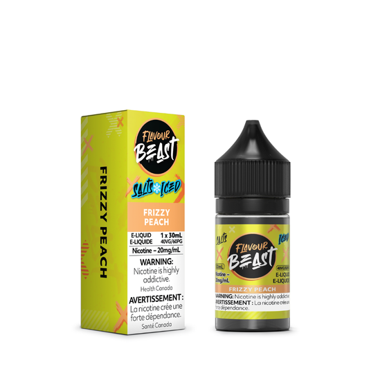 Flavour Beast Salts Iced Frizzy Peach 30mL 20mg