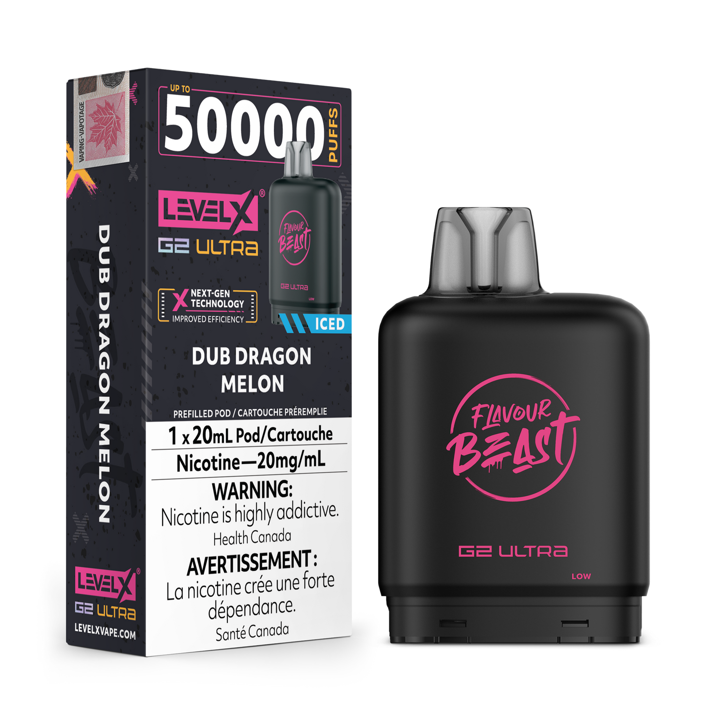 Flavour Beast Level X G2 Ultra - Dub Dragon Melon