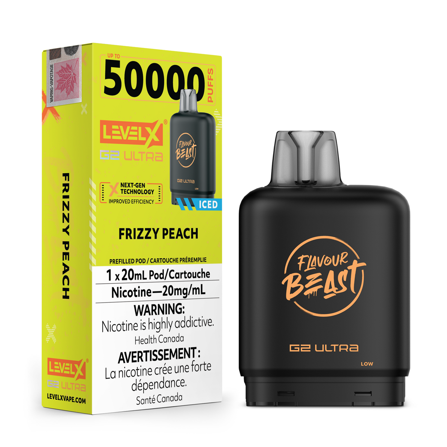 Flavour Beast Level X G2 Ultra - Frizzy Peach