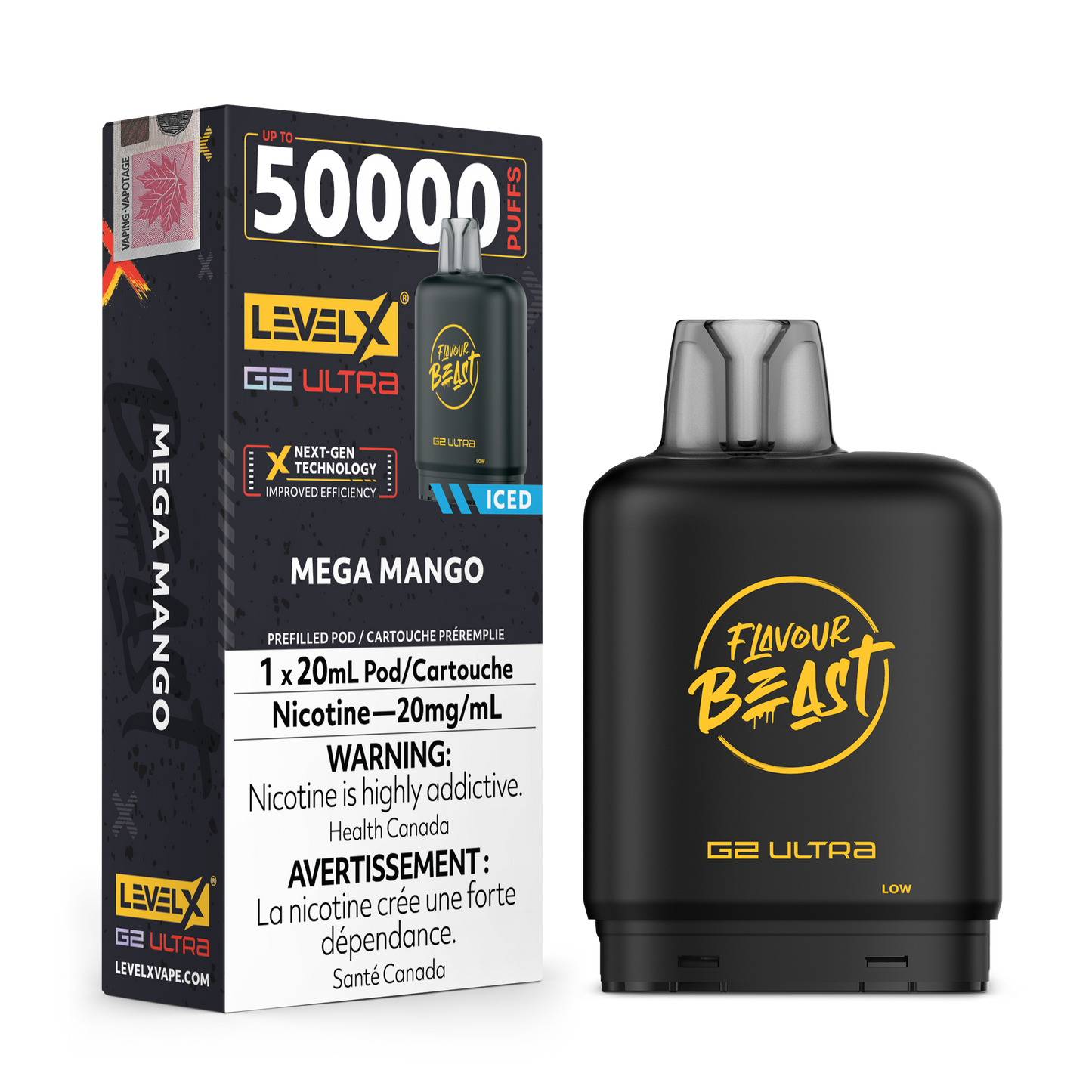 Flavour Beast Level X G2 Ultra - Mega Mango
