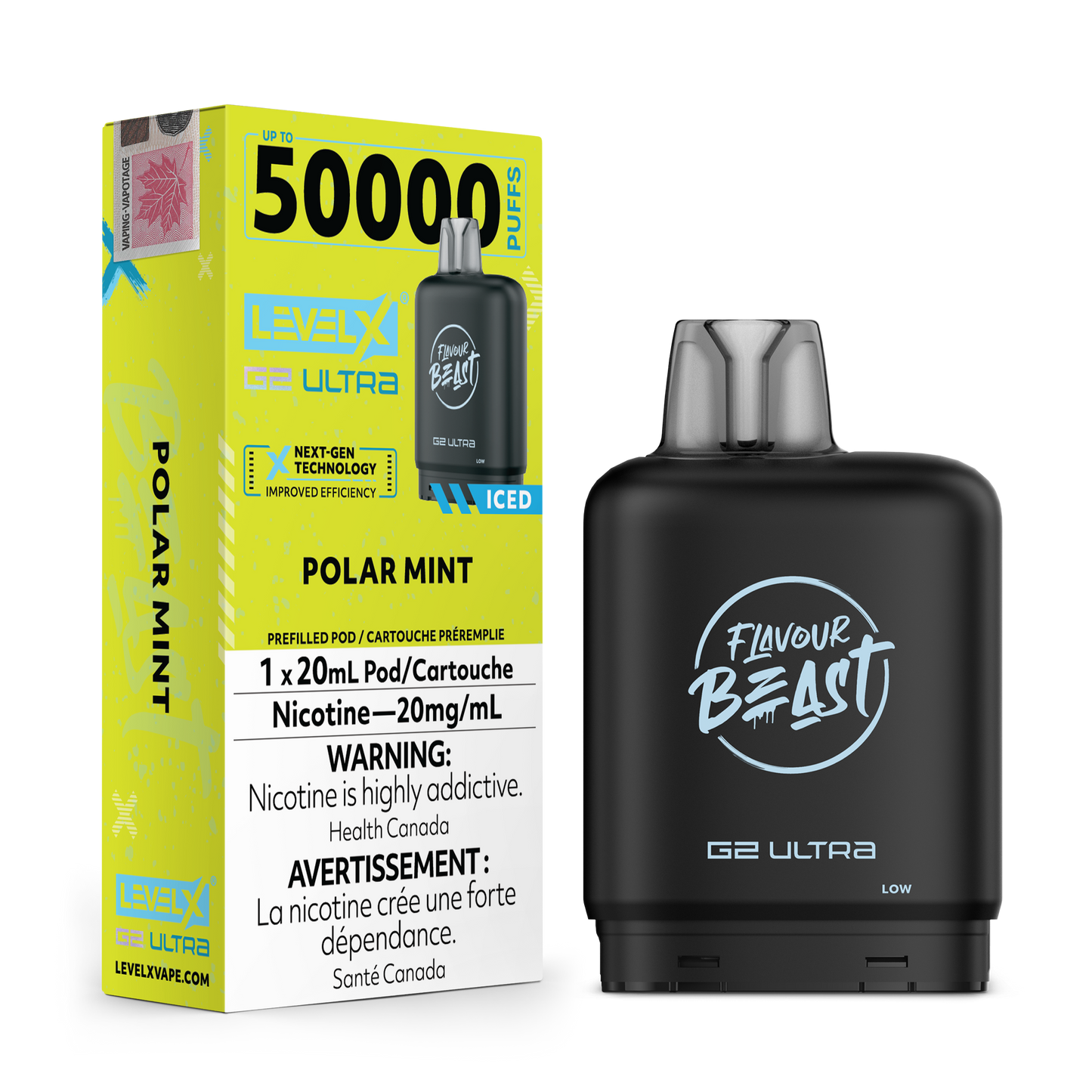 Flavour Beast Level X G2 Ultra - Polar Mint