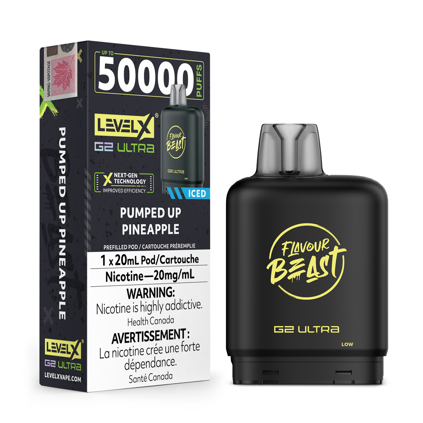 Flavour Beast Level X G2 Ultra - Pumped Up Pineapple