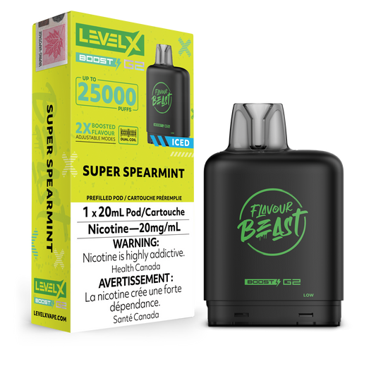 Level X Flavour Beast Boost G2 - Super Spearmint