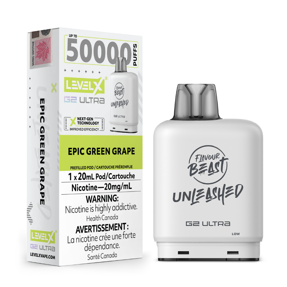 Level X Flavour Beast Unleashed G2 Ultra - Epic Green Grape