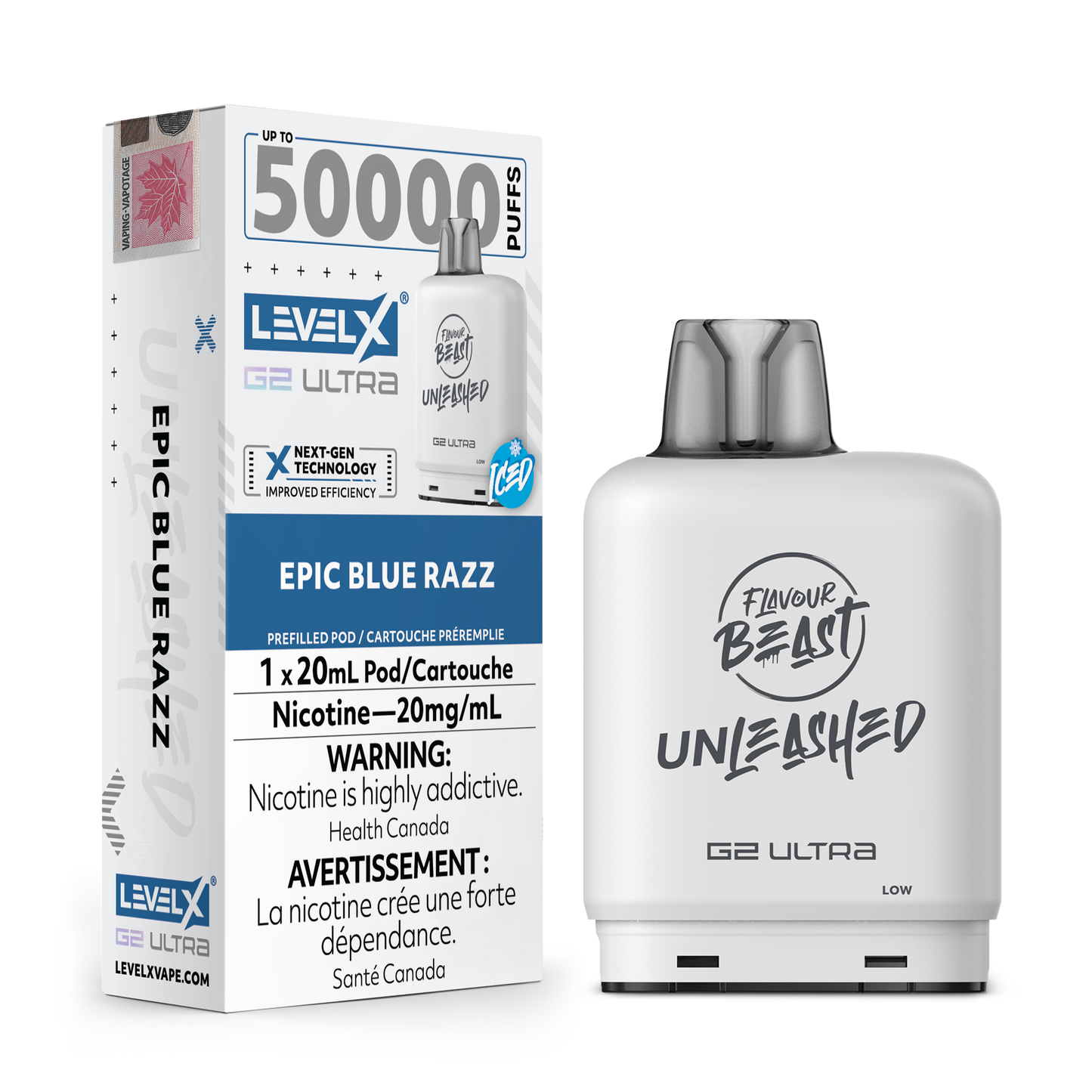 Level X Flavour Beast Unleashed G2 Ultra - Epic Blue Razz