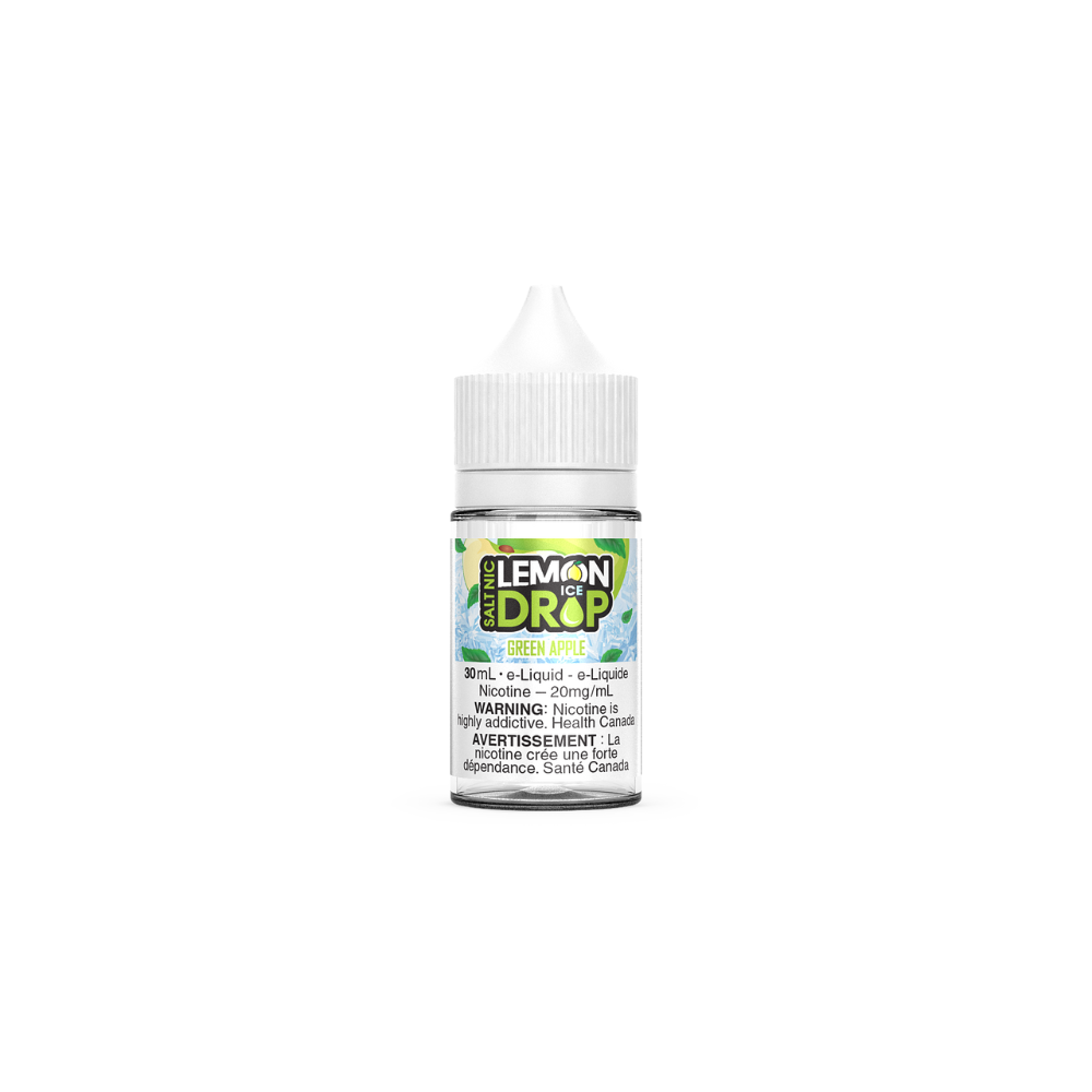 Lemon Drop Ice Vape Juice Salt 30mL - Green Apple