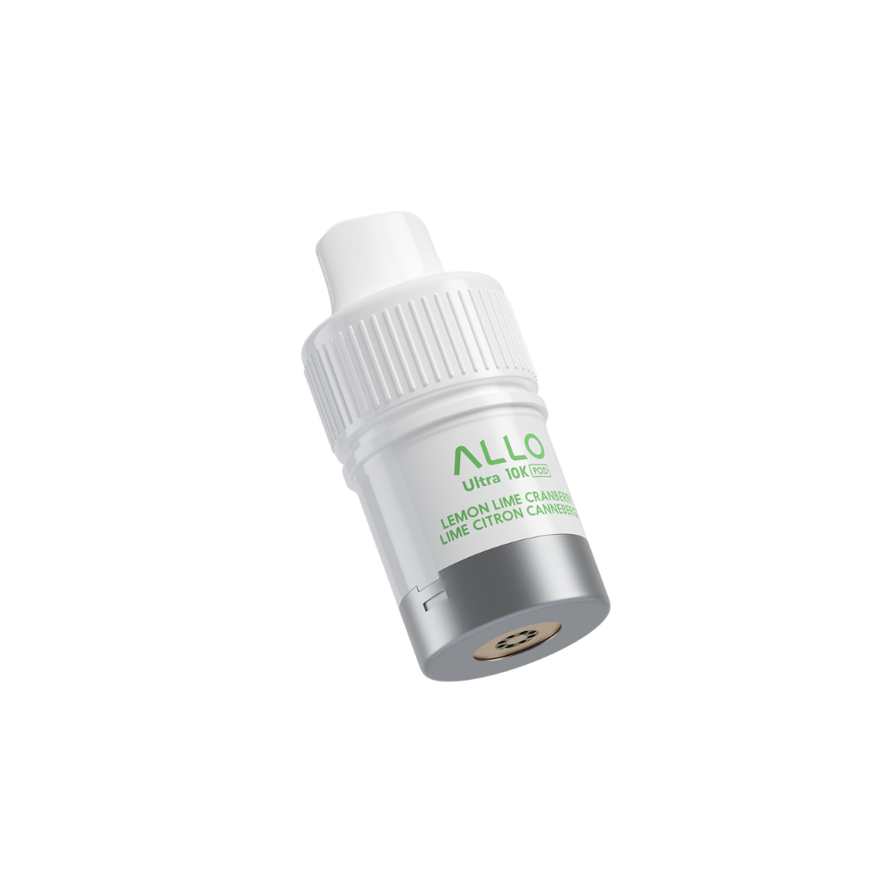 Allo Ultra 10k Hybrid Pre-filled Vape Pod - Lemon Lime Cranberry