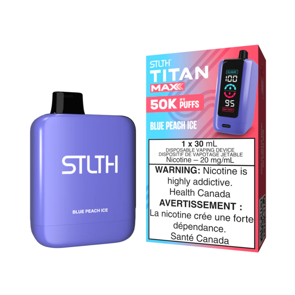 STLTH Titan Max Disposable Vape - Blue Peach Ice