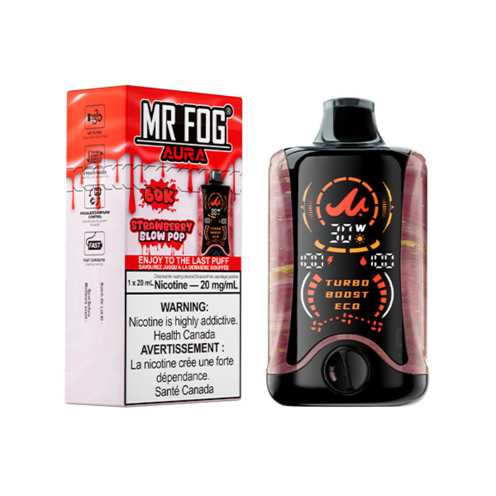 Mr Fog Aura Disposable Vape - 60K Puffs - 20 ml