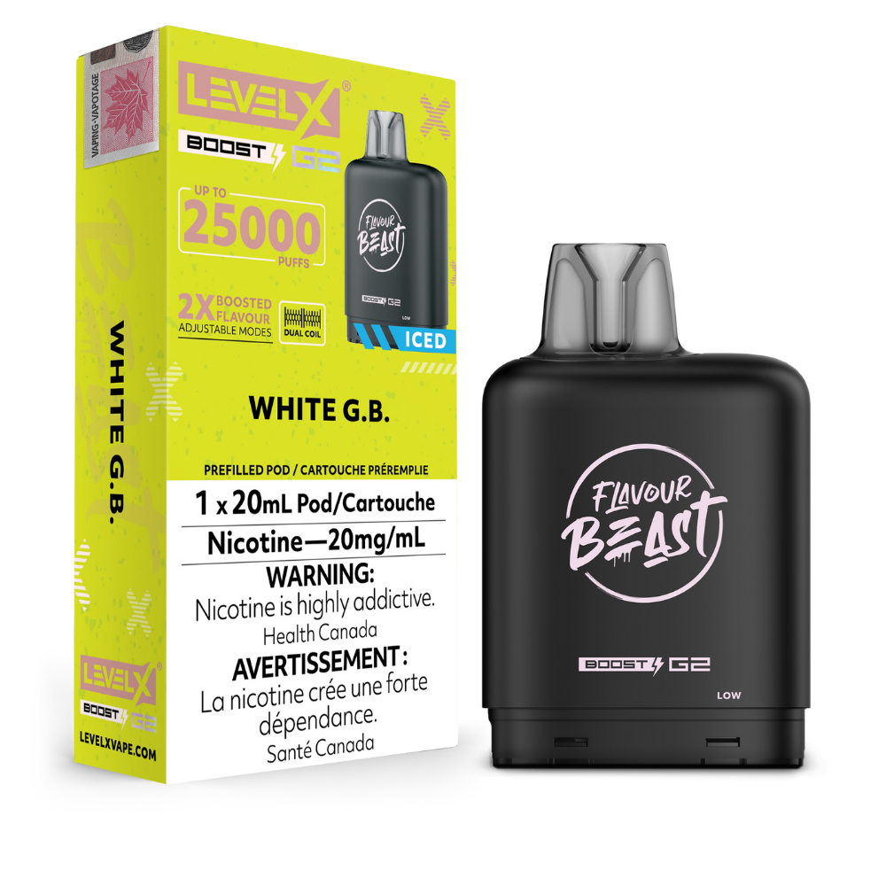 Level X Flavour Beast Boost G2 - White G.B