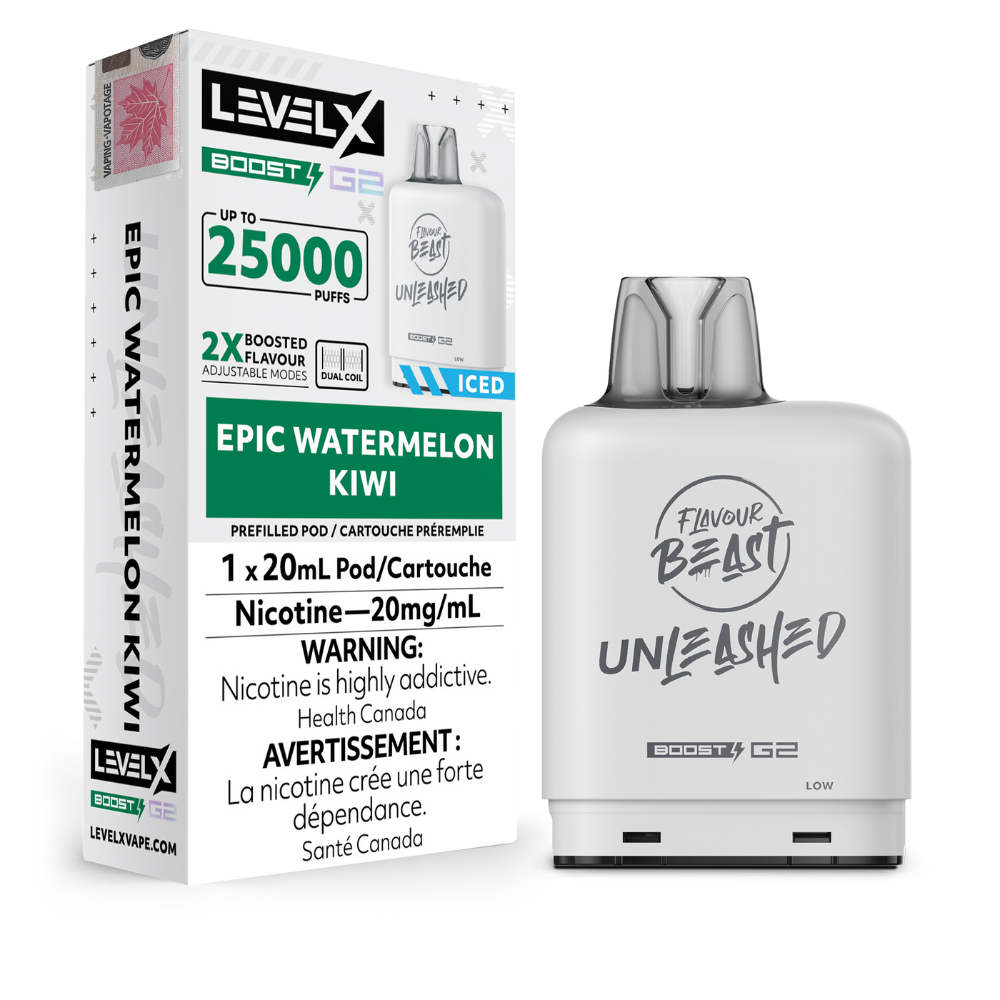 Level X Flavour Beast Unleashed Boost G2 - Epic Watermelon Kiwi