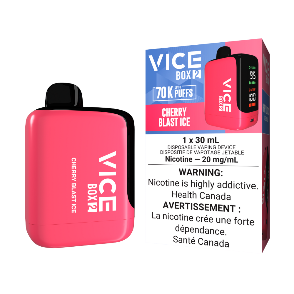 Vice Box 2 Disposable Vape - Cherry Blast Ice