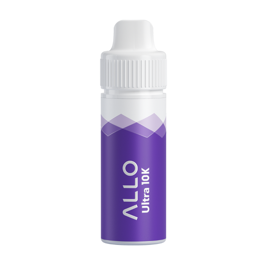 Allo Ultra 10k Hybrid Disposable Vaping Device Kit - Grape Ice