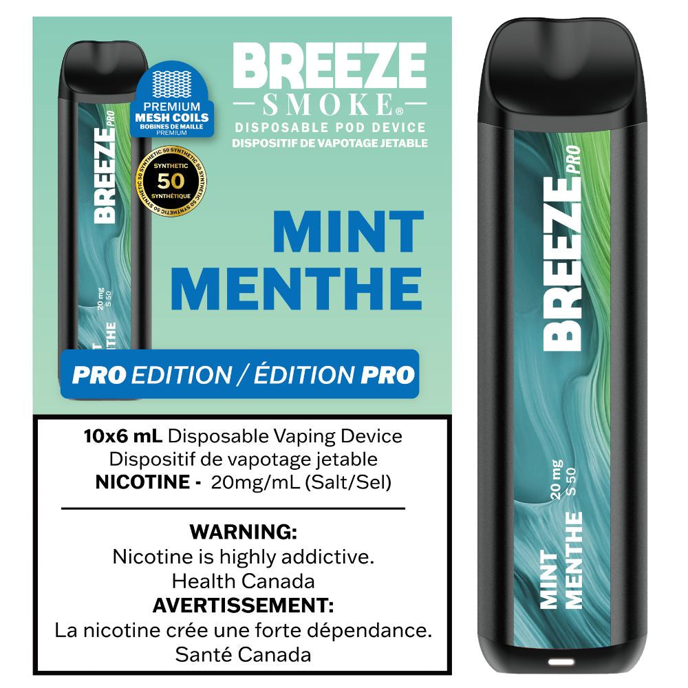 Breeze Pro S50 - Mint 89 Vape Shop Breeze Pro S50 - Mint 89 Vape Shop