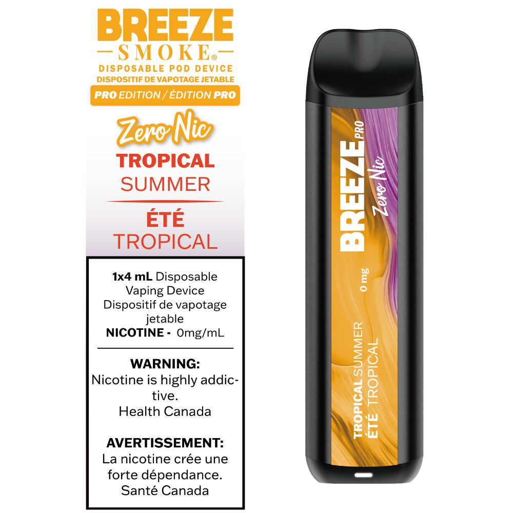 Breeze Pro S50 Zero Nic - Tropical Summer 89 Vape Shop Breeze Pro S50 Zero Nic - Tropical Summer 89 Vape Shop