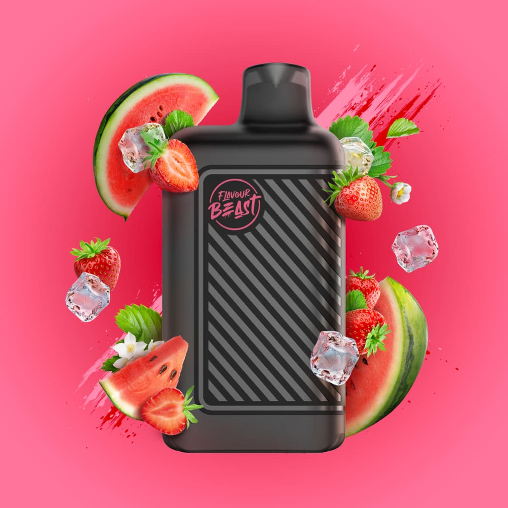Flavour Beast Beast Mode Savage Strawberry Watermelon 16mL 8000 Puffs 20mg