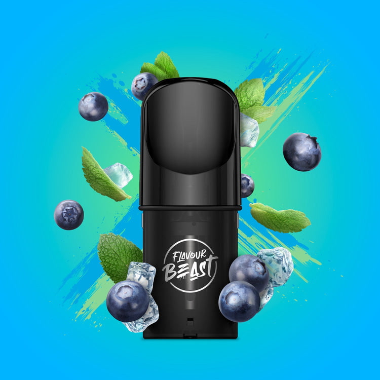 Flavour Beast vape podsBlessed Blueberry Mint Pods Iced