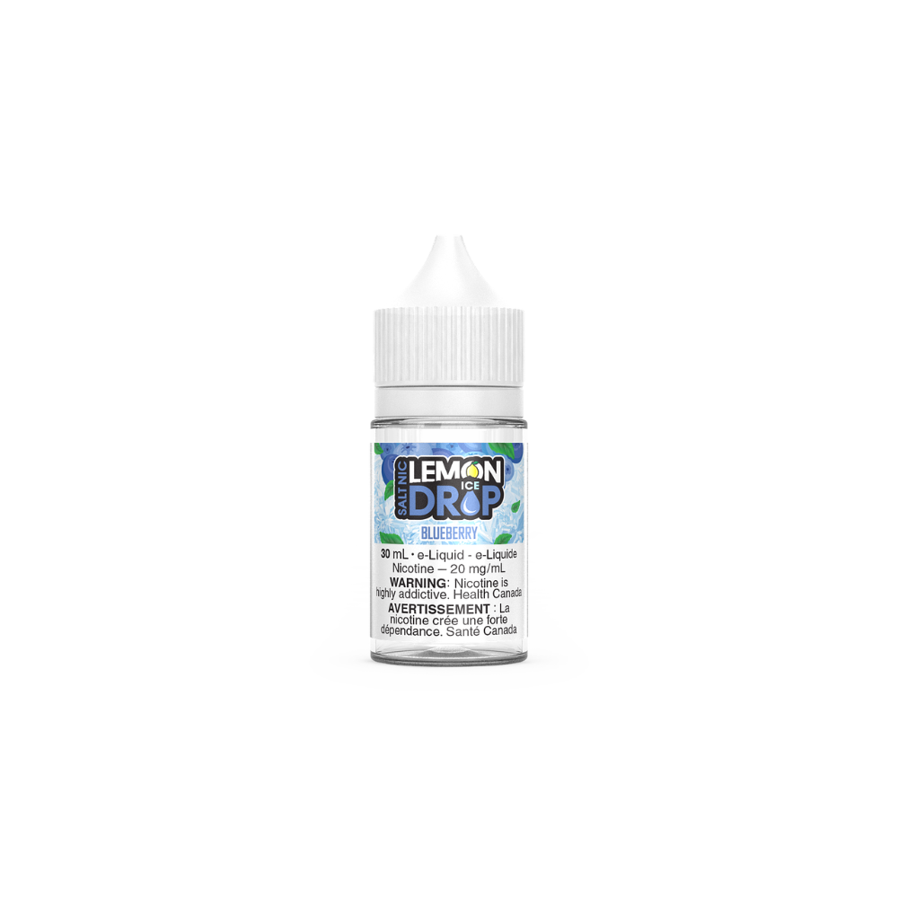 Lemon Drop Ice Vape Juice Salt 30mL - Blueberry