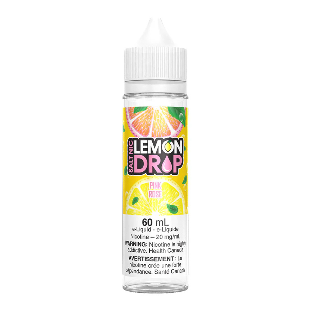 Lemon Drop Salt Nic Pink E-Liquid 60mL