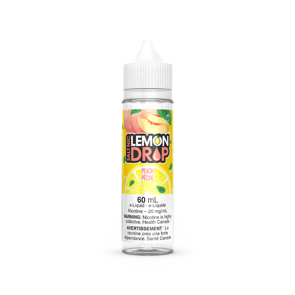 Lemon Drop Vape Juice Salt 60mL - Peach