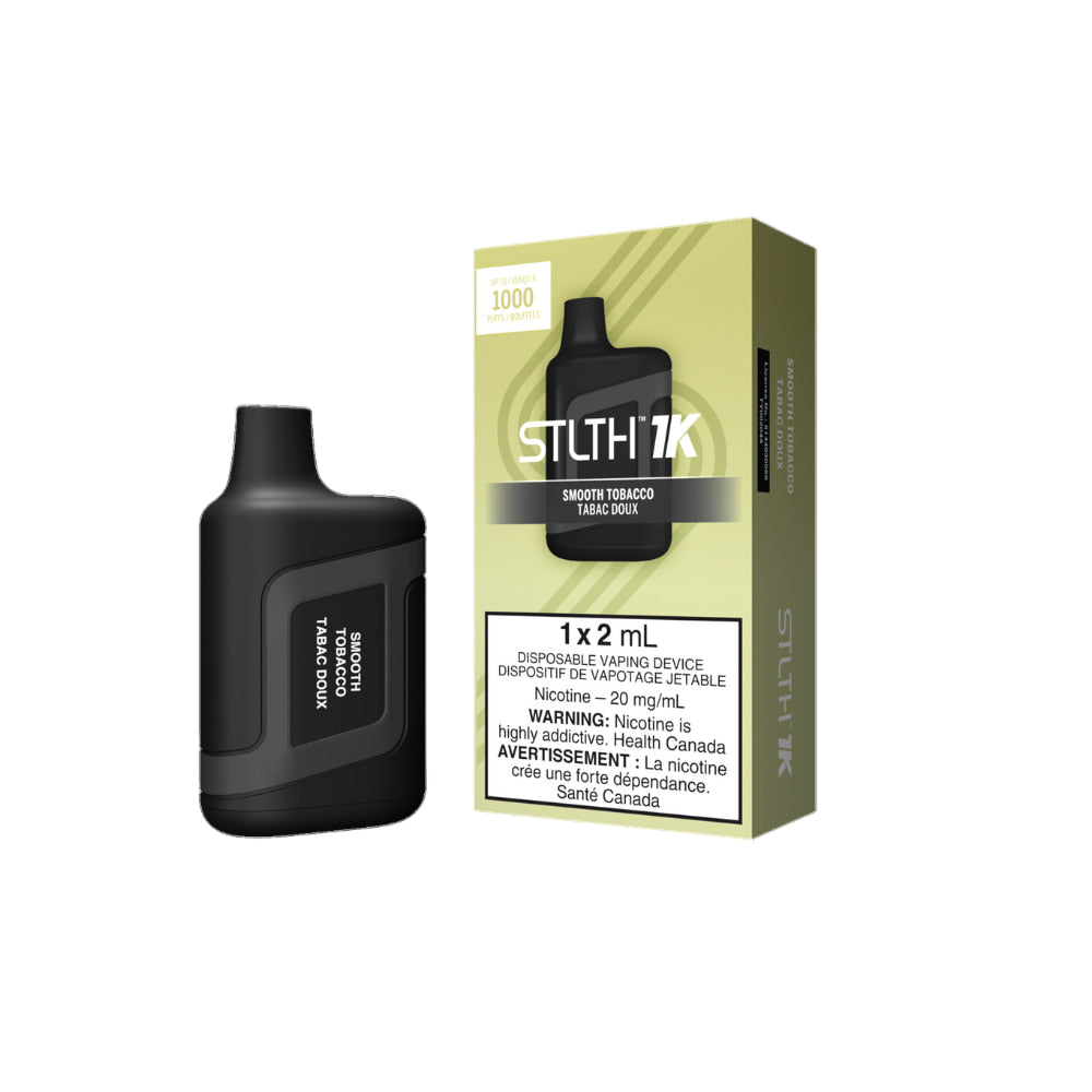 STLTH 1K Disposable 2mL Smooth Tobacco 20mg