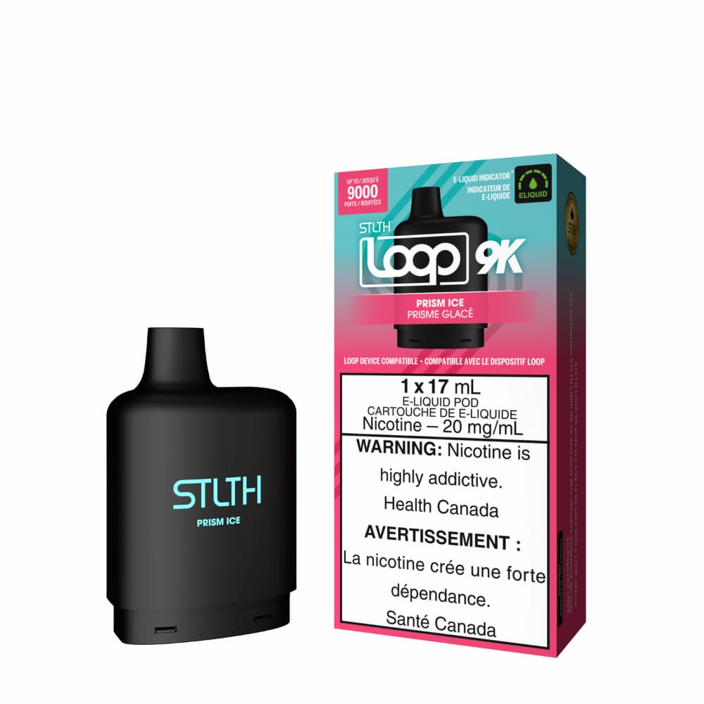 Stlth Loop 9k Pod Prism Ice 17mL 20mg