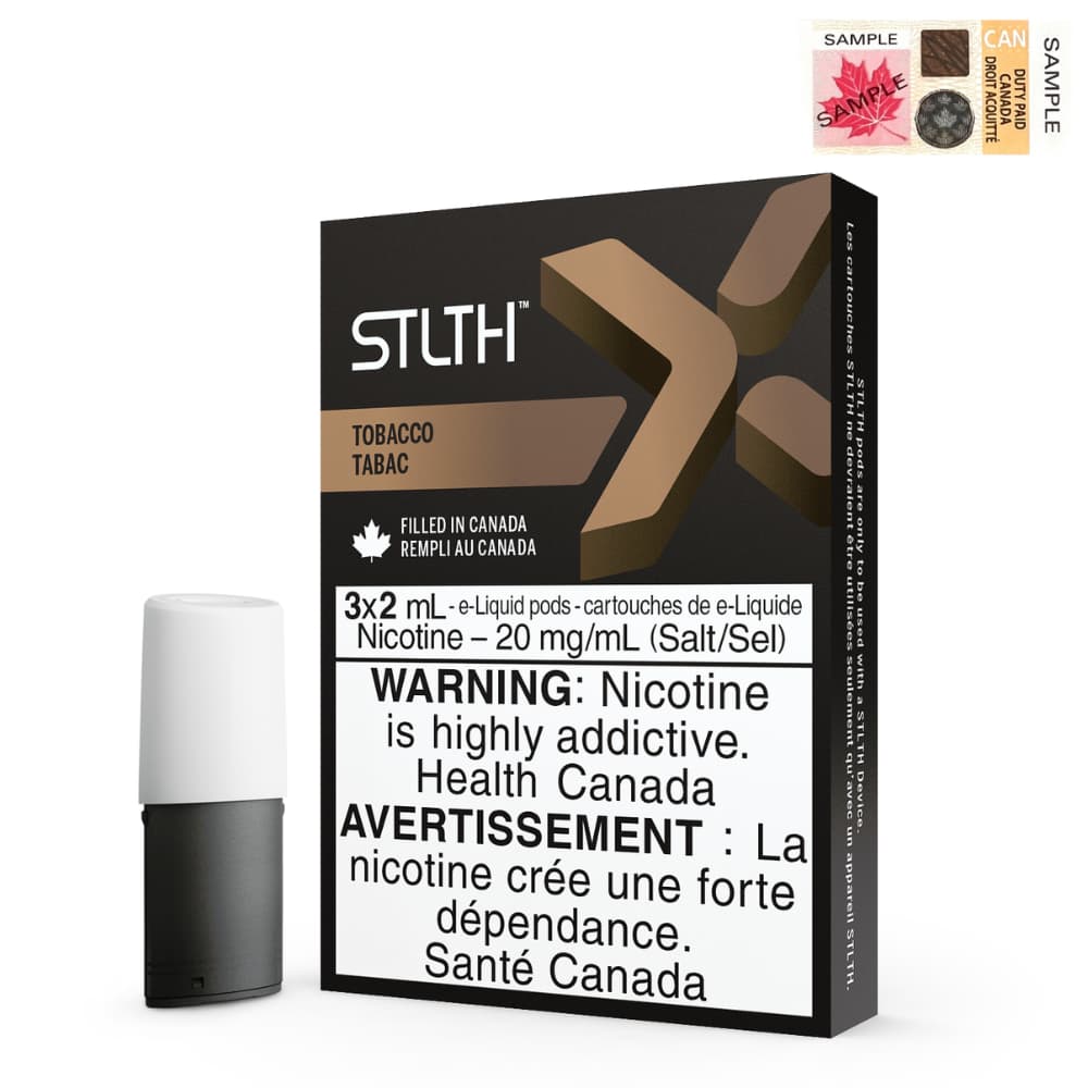 STLTH X Vape po Tobacco vape flavour