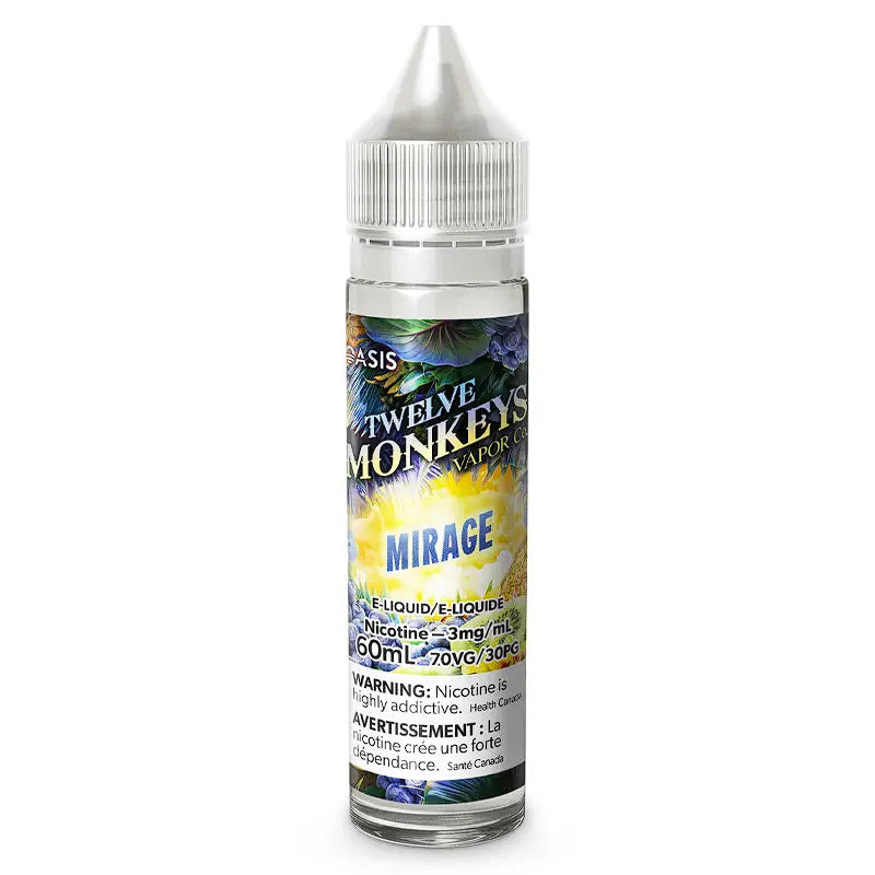 Twelve Monkeys Mirage E-Liquid 60mL 3 mg