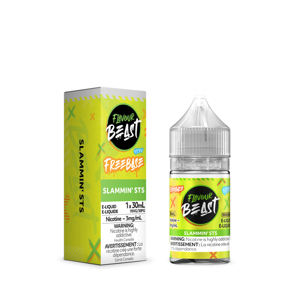 Flavour Beast Freebase Vape Juice 30mL 3mg - Slammin' STS Iced