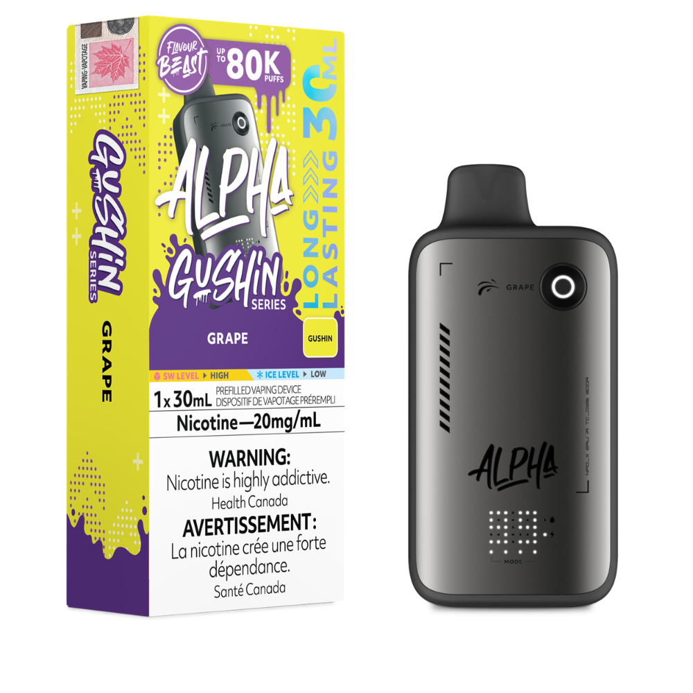Flavour Beast Alpha Gushin Series Disposable Vape -80k Puffs