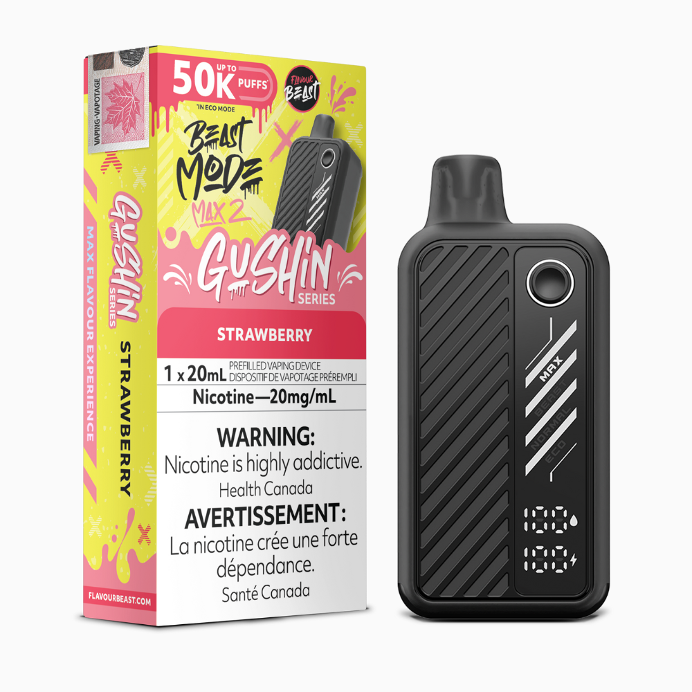 Flavour Beast Mode Max 2 Gushin - Strawberry