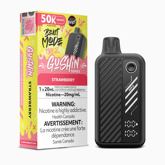 Flavour Beast Mode Max 2 Gushin - Strawberry