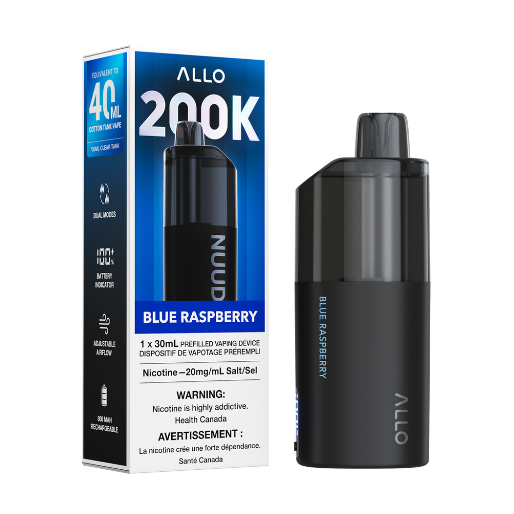Allo Nuud 200K Disposable Vape - 200K Puffs - 30ml