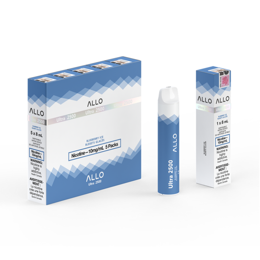 ALLO Ultra 2500 - 10mg - Blueberry Ice