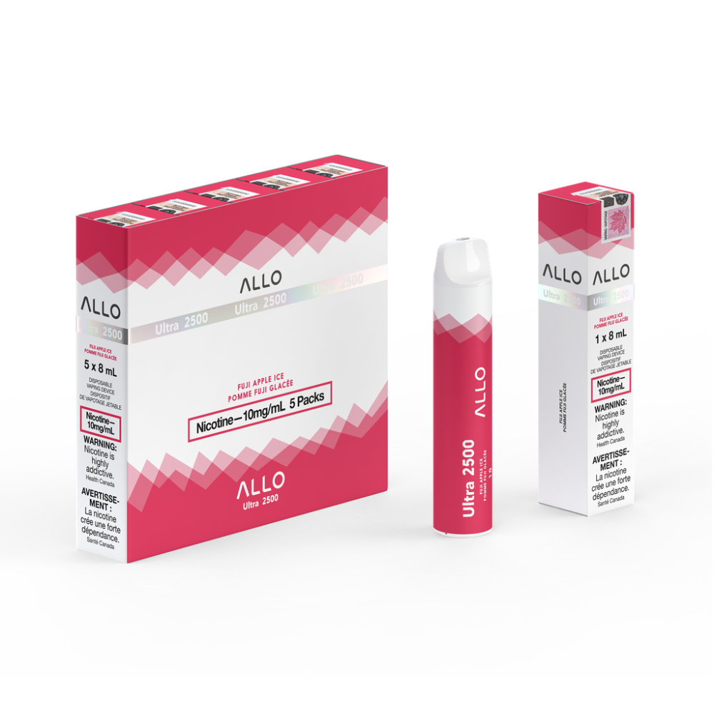 ALLO Ultra 2500 - 10mg - Fuji Apple Ice