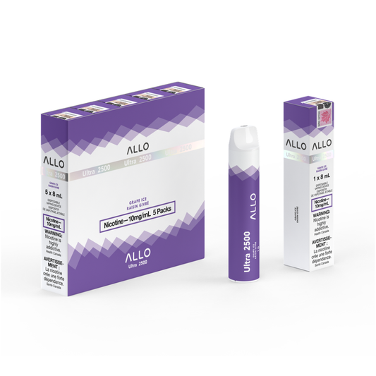 ALLO Ultra 2500 - 10mg - Grape Ice
