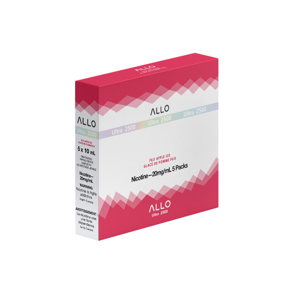ALLO Ultra 2500 Fuji Apple Ice 8mL 2500 Puffs 20mg