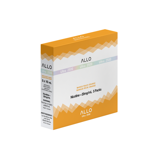 ALLO Ultra 2500 Mango Peach Orange 8mL 2500 Puffs 20mg