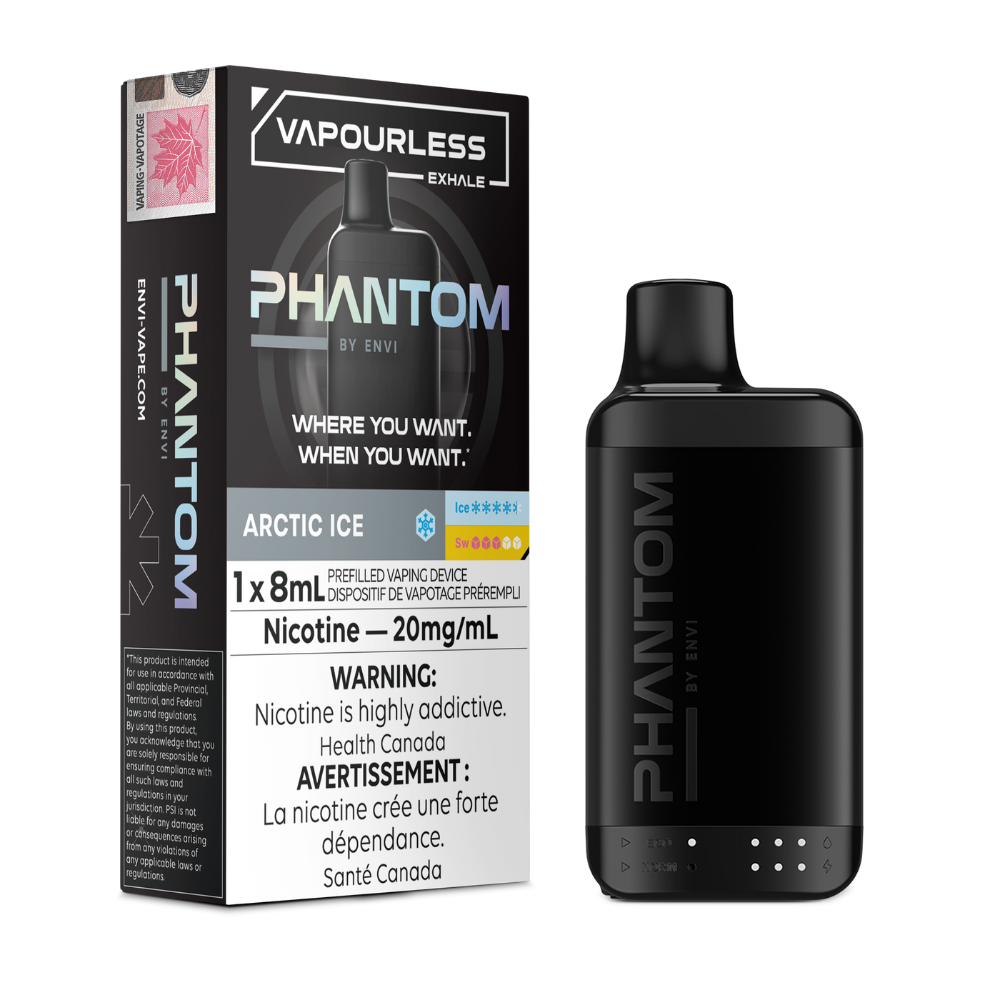 Phantom by Envi Disposable Exhale Vapourless - Arctic Ice