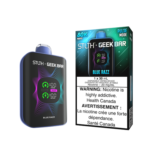 Stlth x Geek Bar 80k Disposable - Blue Razz