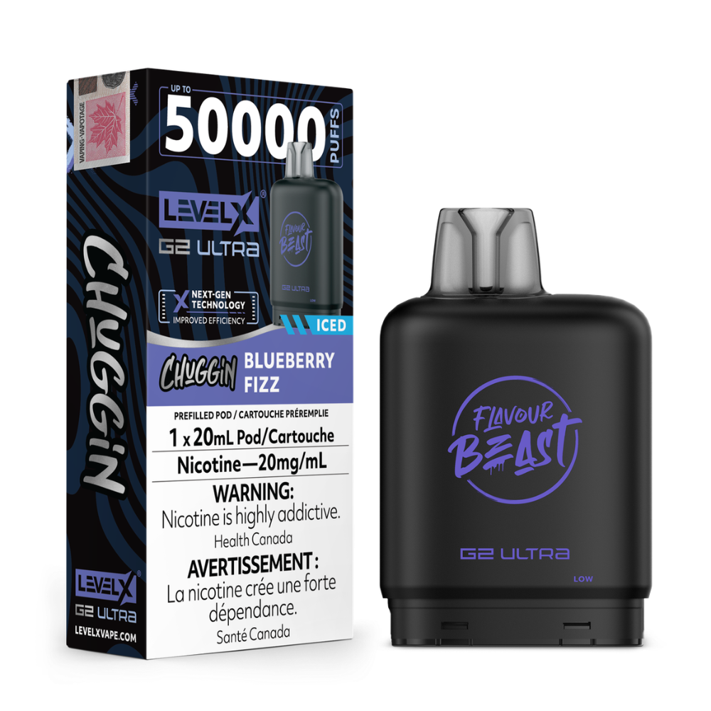 Flavour Beast Level X G2 Ultra Chuggin Vape Pod - 50K - 20mL