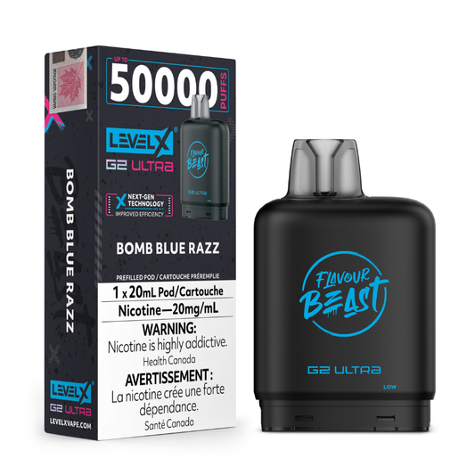 Flavour Beast Level X G2 Ultra - Bomb Blue Razz